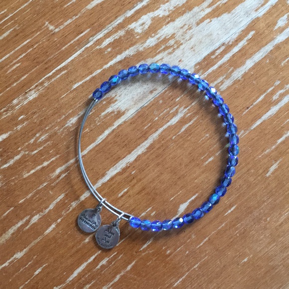 Alex and Ani Jewelry - Alex and Ani blue stone bracelet